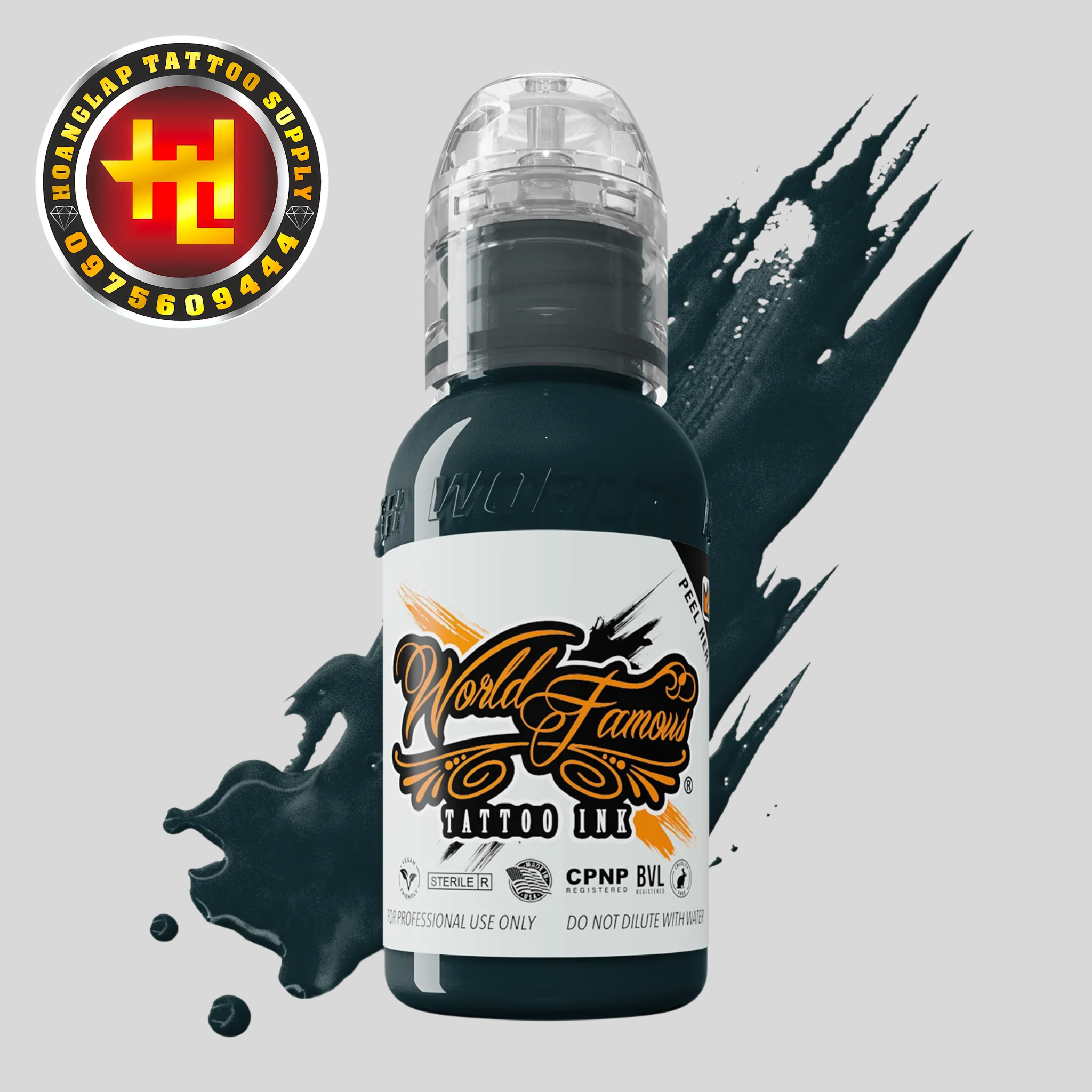 Mực WORLD FAMOUS USA JAY FREESTYLE GREEN - Xanh Rêu