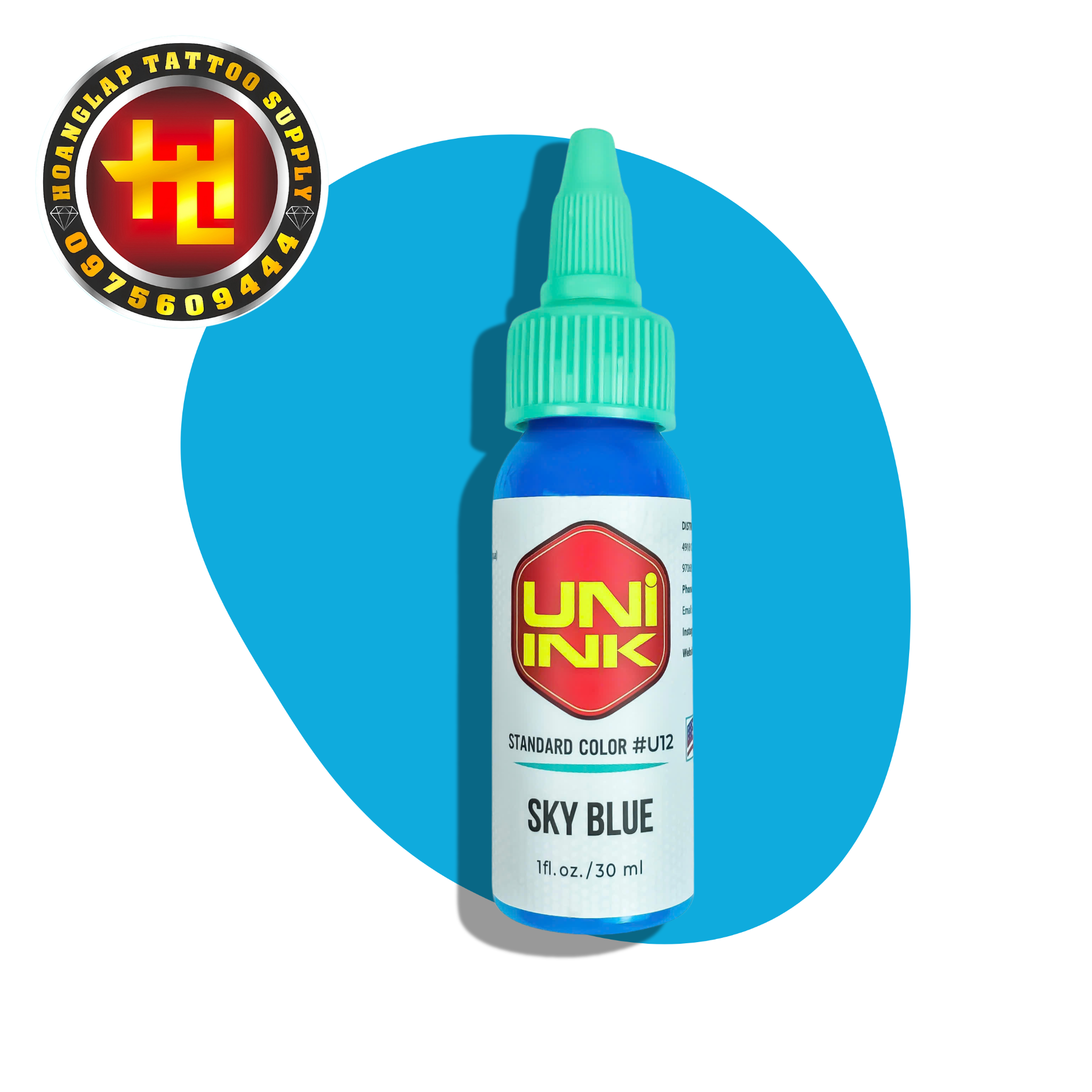 Mực Xăm UNI INK USA Lọ 1OZ (30ML)
