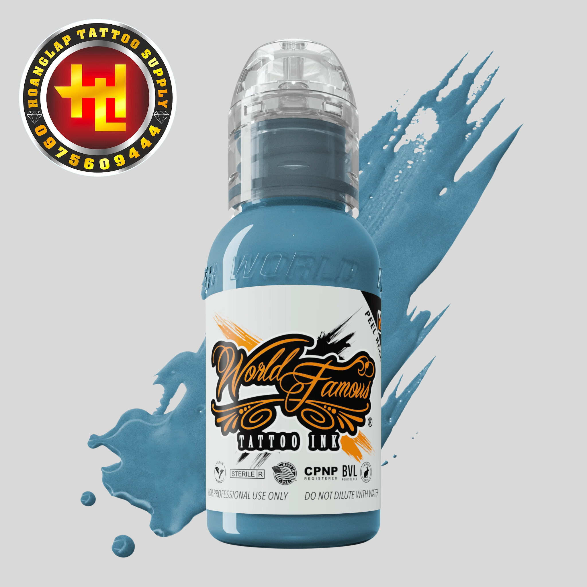 Mực WORLD FAMOUS USA FORD BLUE - Xanh Xám