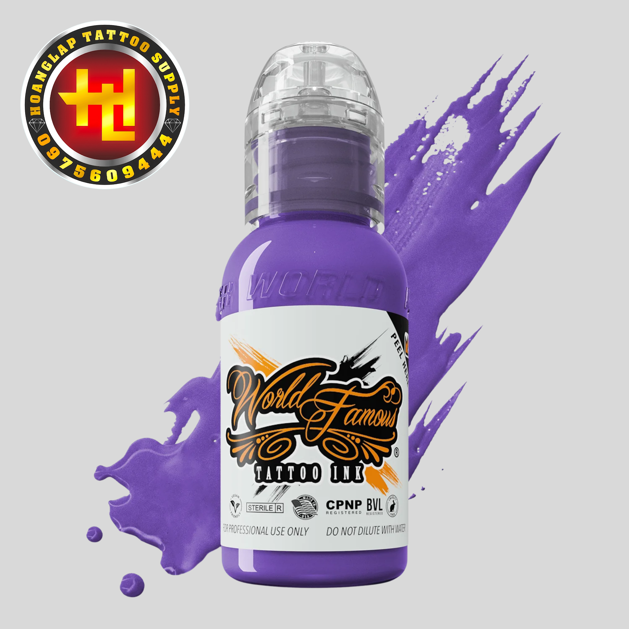 Mực WORLD FAMOUS USA GALAXY PURPLE - Tím Galaxy