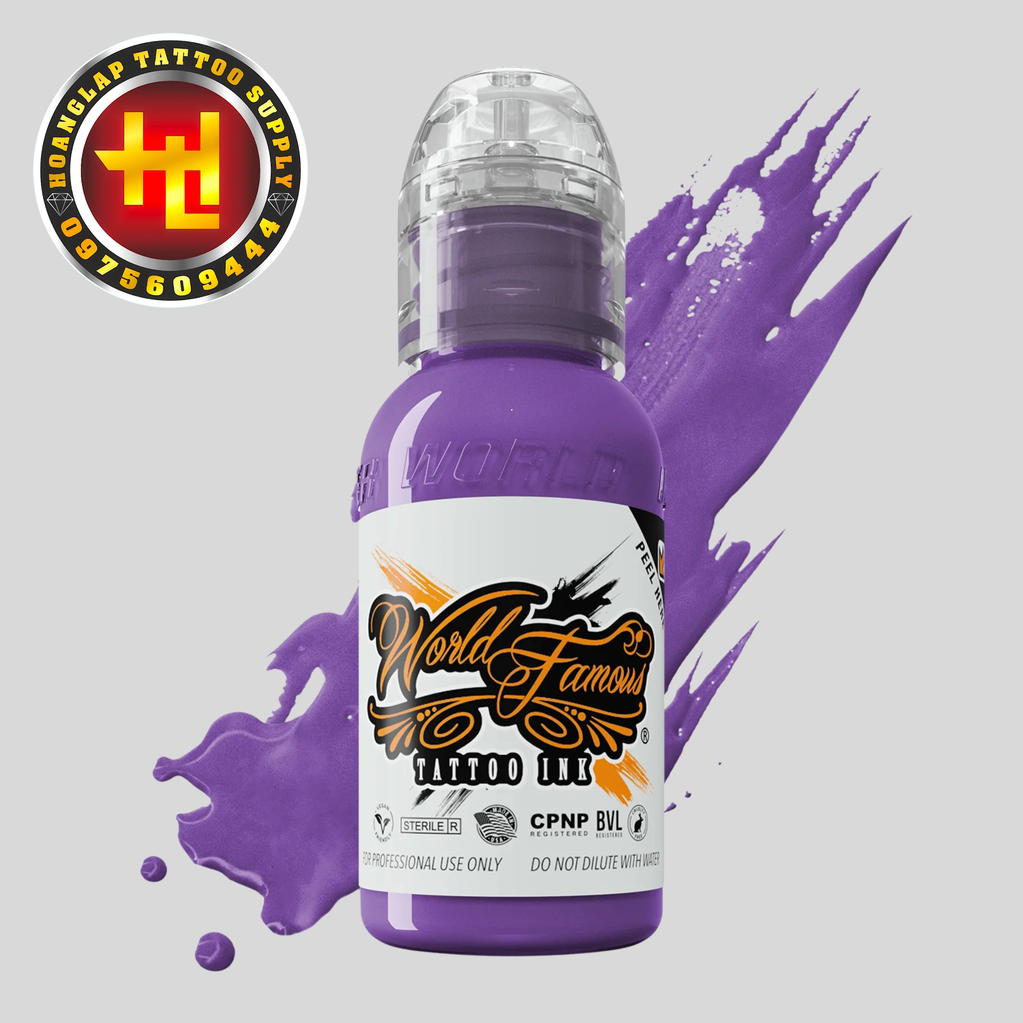 Mực WORLD FAMOUS USA AMETHYST - Tím