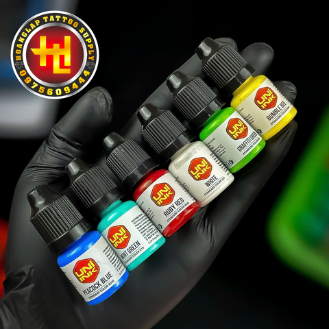  Mực Xăm UNI INK USA Lọ 0.24 OZ (7ML) 