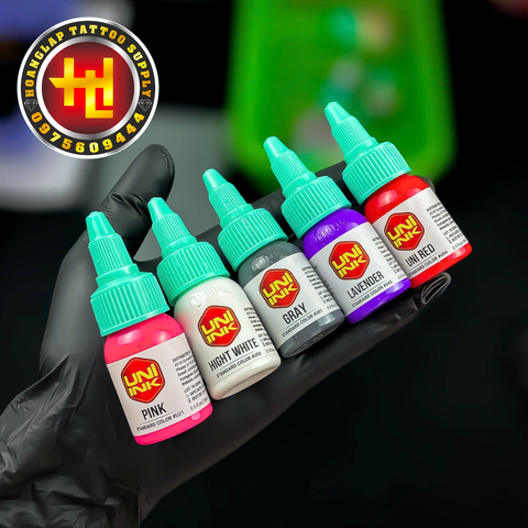  Mực Xăm UNI INK USA Lọ 1/2 OZ (15ML) 