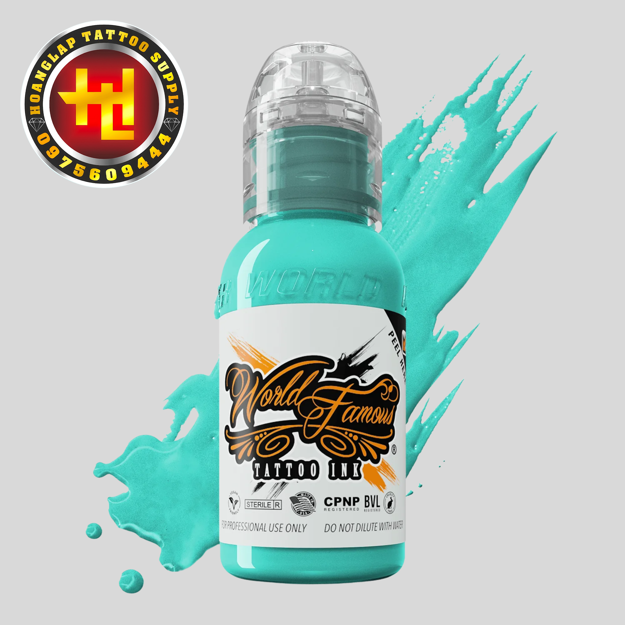 Mực WORLD FAMOUS USA TIFFANY - Xanh Ngọc