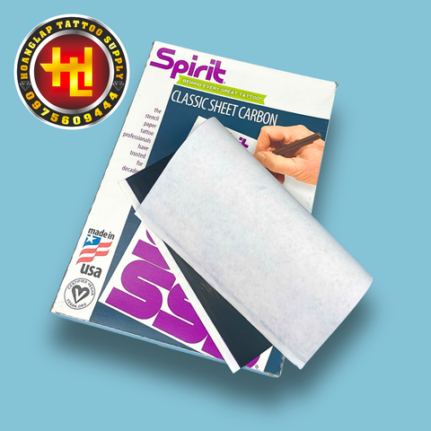  Giấy Scan Tay CLASSIC SHEET CARBON SPIRIT USA - 1 Lớp 