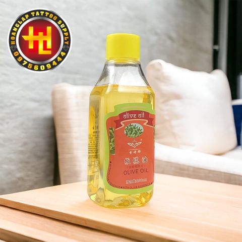  Dầu Lau Mực Tập Xăm Hình Tattoo - Dầu OLIVE OIL -  Dầu Lau Da Giả - Lọ 100ML 