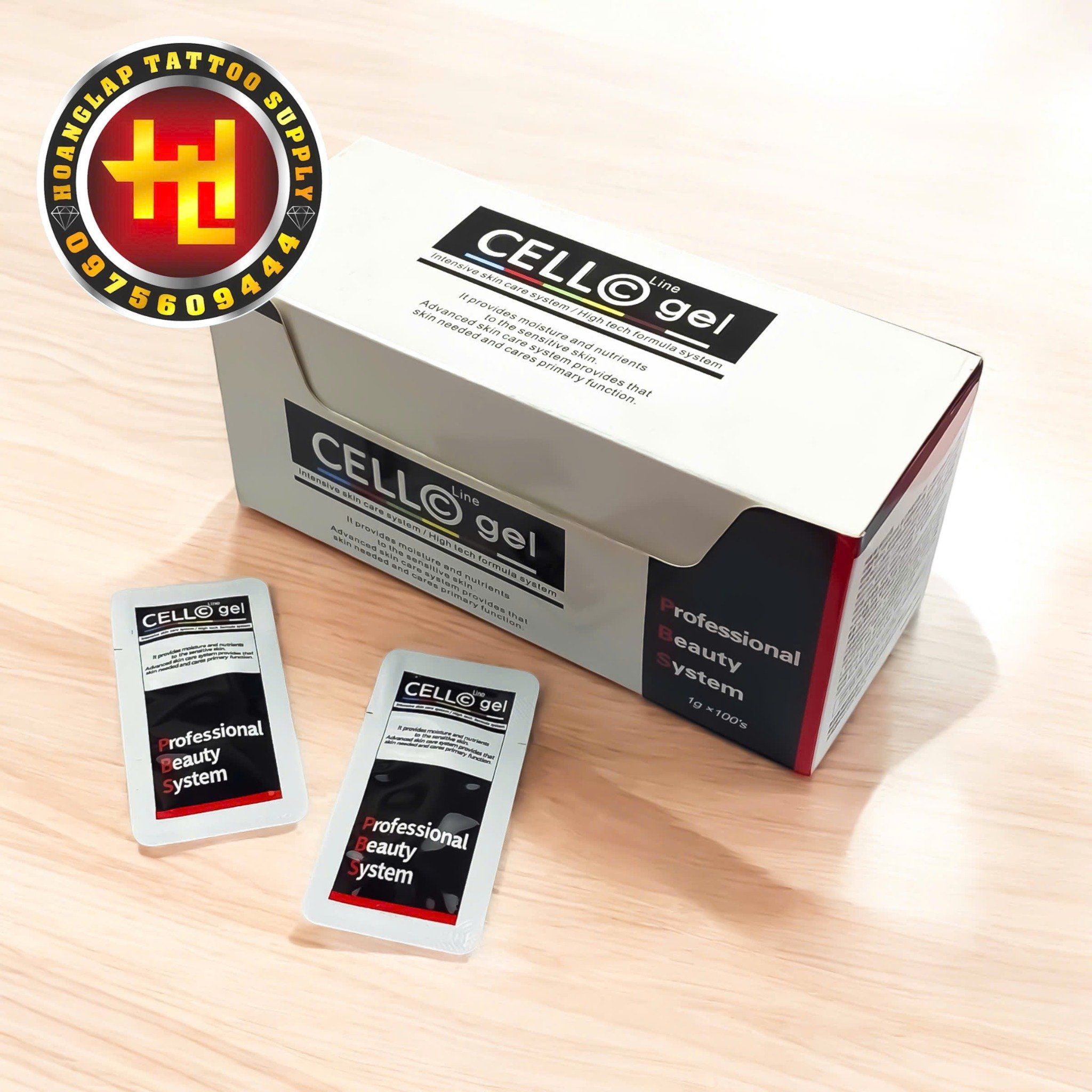 CELLO GEL Dưỡng Mày Môi Phun Xăm