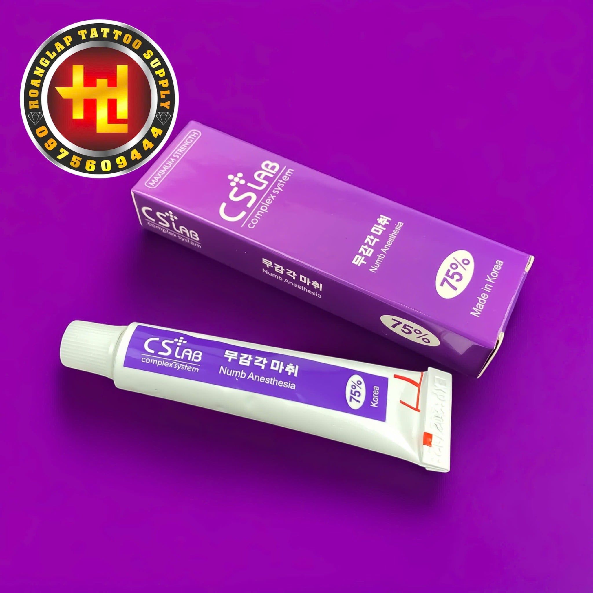 Tê Kem CSLAB TÍM 75% Hàn Quốc