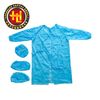 Áo Y Tế Sử Dụng Một Lần - Free Size - Màu Trắng Và Xanh