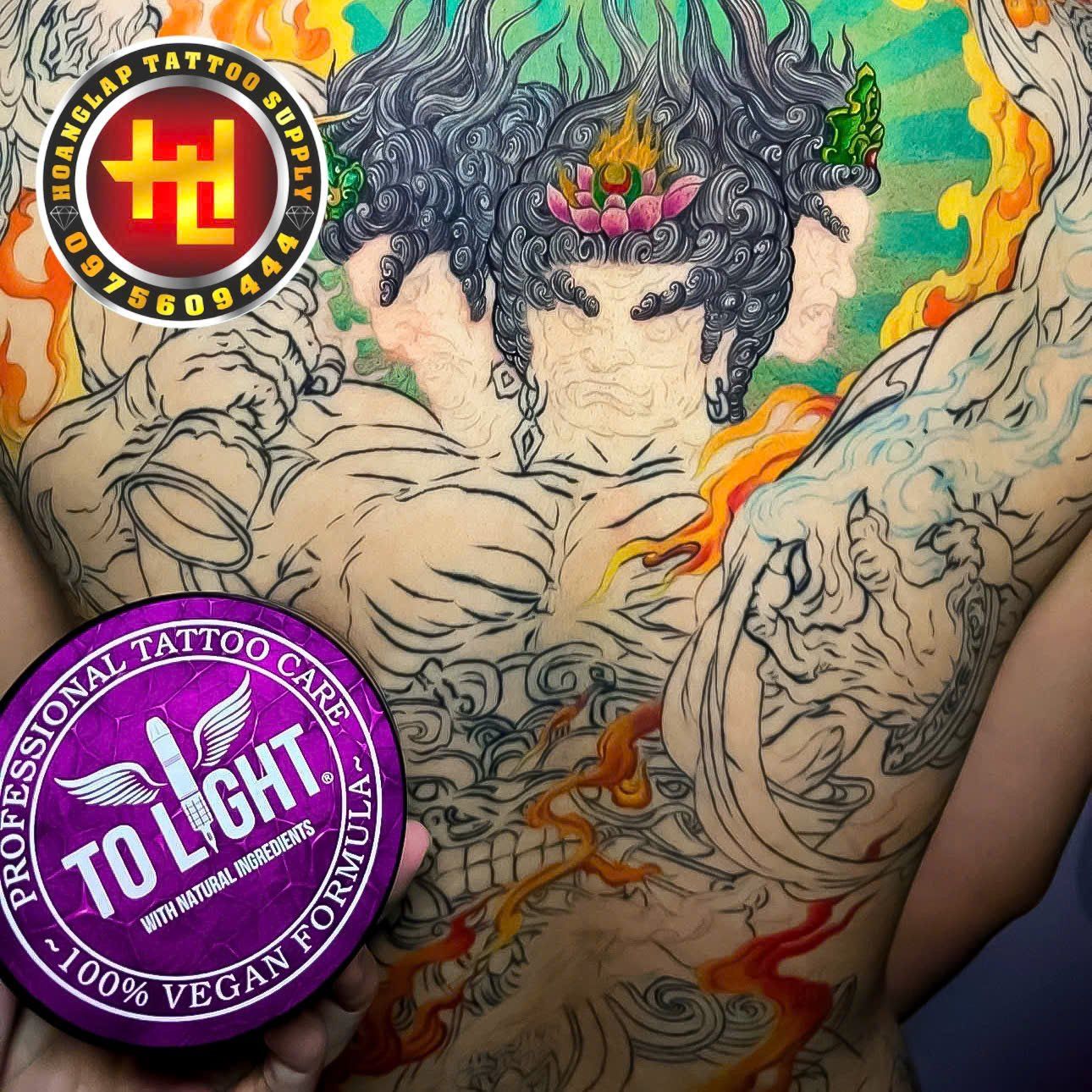 Vaseline TOLIGHT TÍM - Sử Dụng Xăm Hình Tattoo