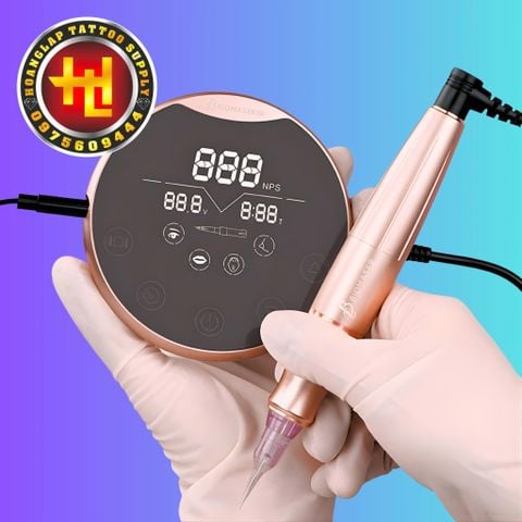  Máy Pen BIOMASER P90 - Tích Hợp Nguồn Điện - 2 Đầu Kim Đa Năng 