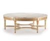 Bàn trà cổ điển Gold Leaf Accents (Mariner)
