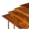 Bàn A Regency walnut nest of four tables 5000-159