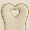 Ghế ăn cổ điển Romantic Heart-Shaped Back Chair(
