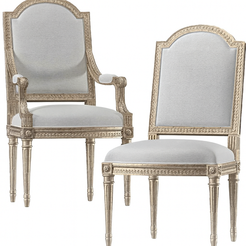 Ghế Louis XVI Tân Cổ Điển