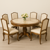 Ghế ăn cổ điển Louis XV Carved Dining Chair(4000-751)