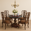 Ghế ăn cổ điển có tay Rococo Carved Armchair(4100-441)