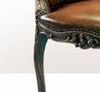 Ghế bành  Louis XV Carved Leather Armchair(4233-041)