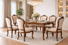 Bàn ăn Louis Paris gỗ sồi