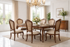 Bàn ăn Louis Paris gỗ sồi
