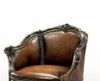 Ghế bành  Louis XV Carved Leather Armchair(4233-041)