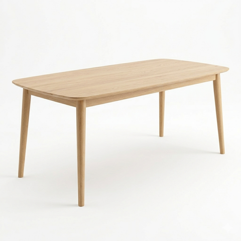 BÀN ĂN CHUNG CƯ GỖ SỒI 1M75