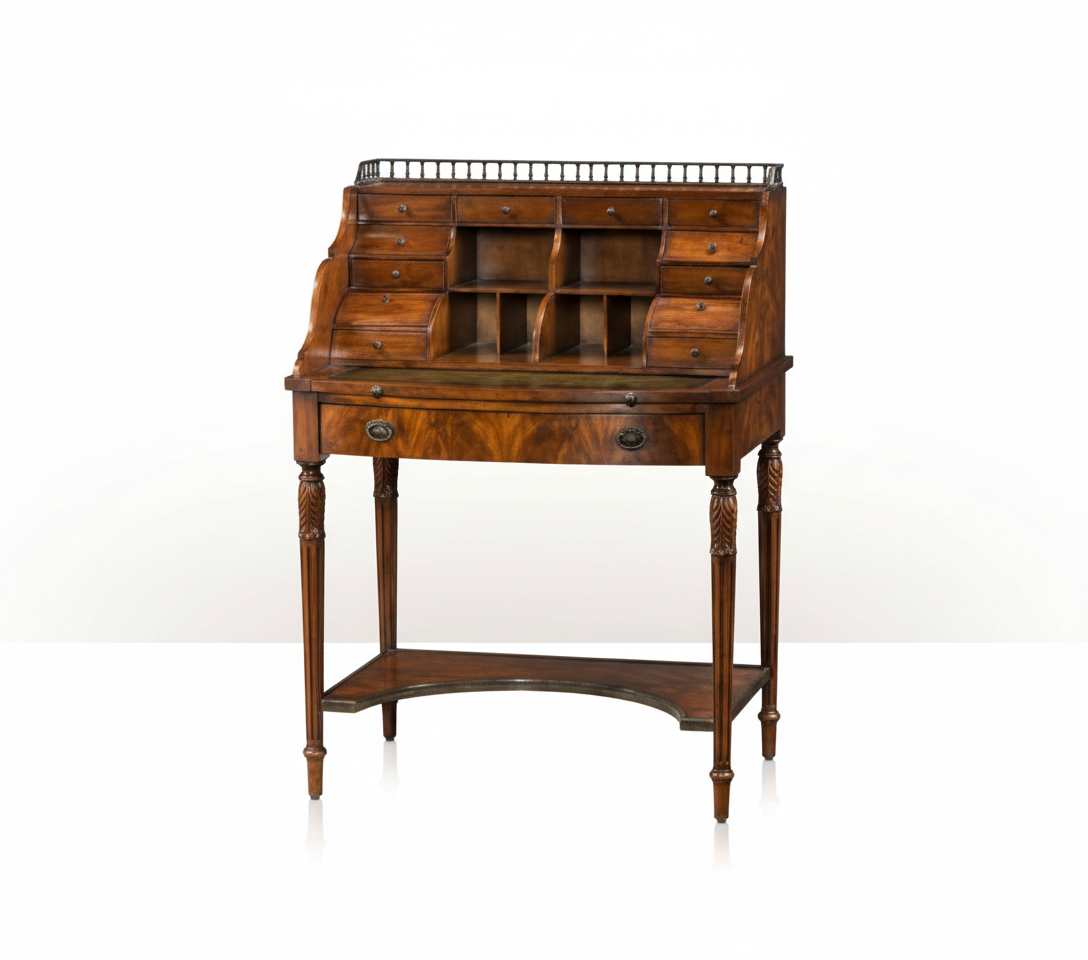 Bàn làm việc cổ điển Châu Âu secretaire (7105-123)