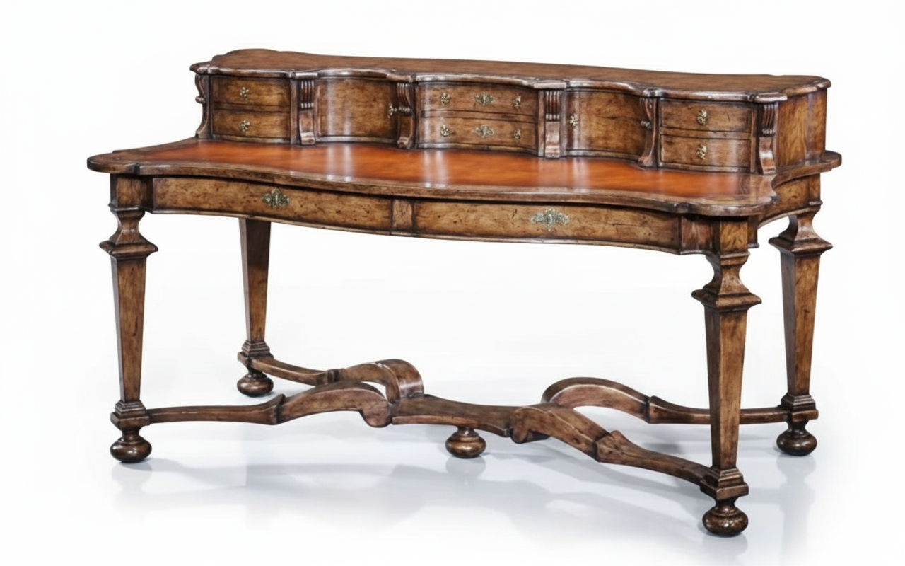 Bàn làm việc cổ điển phong cách Baroque Ý (7100-165)