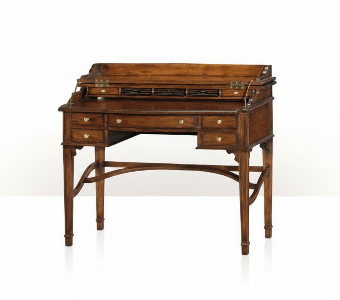 Bàn Làm Việc Gỗ Cổ Điển Châu Âu (7105-182)