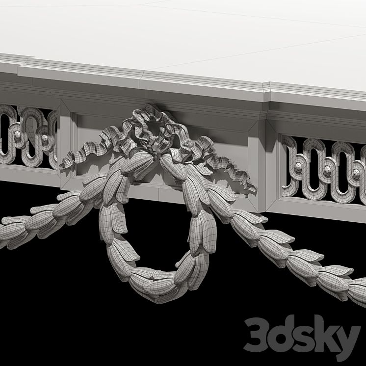 Bàn trà cổ điển Châu Âu DAPHNE