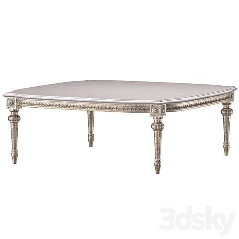 Bàn trà cổ điển Pháp Louis XVI Chairish