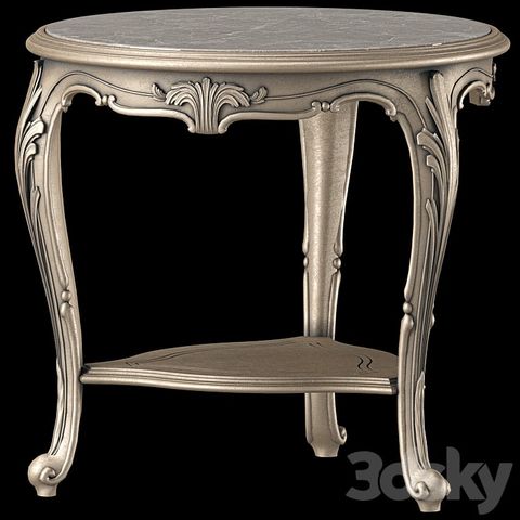 Bàn trà phụ cổ điển phong cách Ý