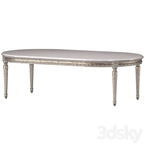 Bàn trà tân cổ điển Châu Âu Louis XVI