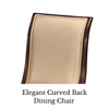 Ghế ăn cổ điển Elegant Curved Back Dining Chair(4000-750 )
