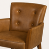 Ghế bành  Mid-Century Leather Dining Armchair(4233-112)
