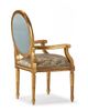 Ghế Ăn Cổ Điển Có Tay Corinth Phong Cách Louis XVI (Mariner)