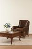 Ghế bành Chesterfield Curved Arm Leather Chair(4233-120 )