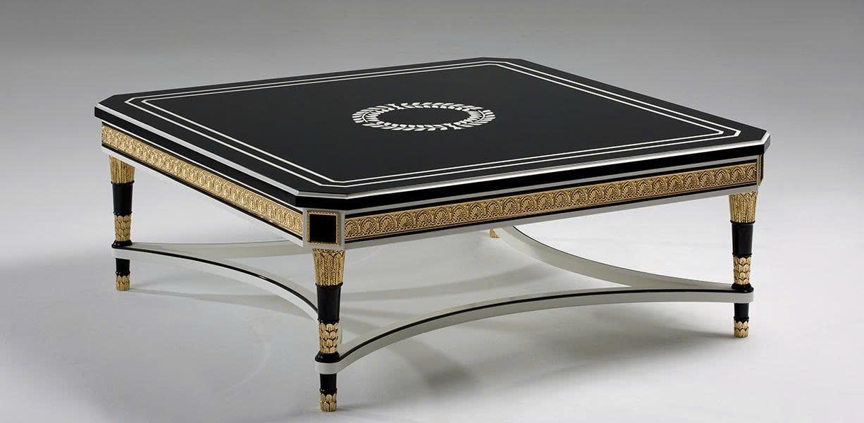 Bàn trà cổ điển Neoclassical Square( Mariner)