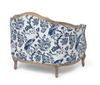 Ghế Armchair Louis XV – Họa tiết Blue Bird of Eden