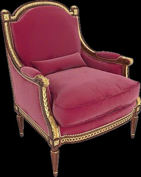 GHẾ LOUIS HOÀNG GIA  ĐỎ ĐÔ