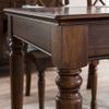 Bàn ăn Louis Rustic gỗ sồi