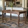 Bàn ăn Louis Rustic gỗ sồi