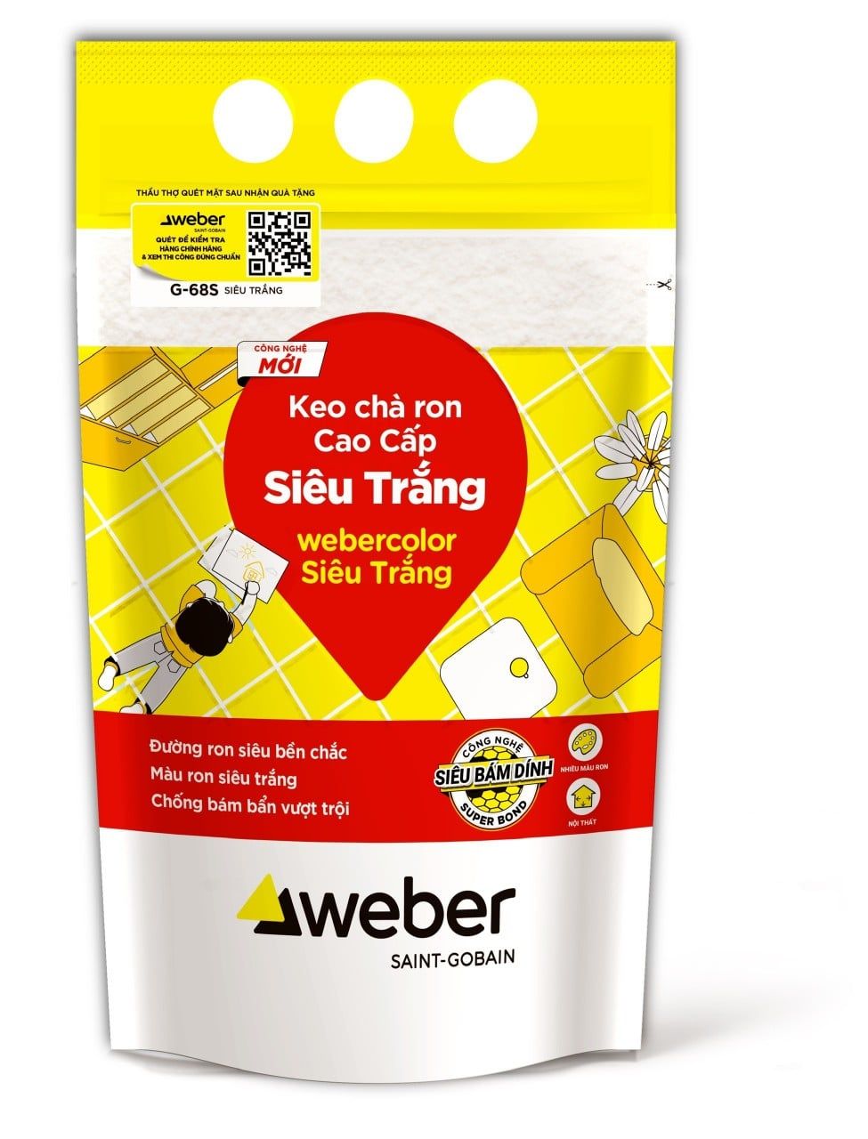 Keo Chà Ron Cao Cấp Weber G-68S