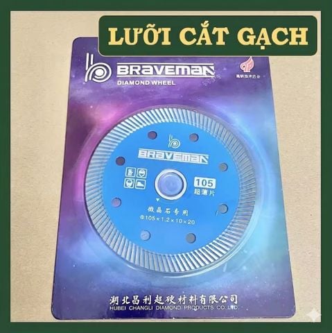 Lưỡi Cắt Gạch Braveman 