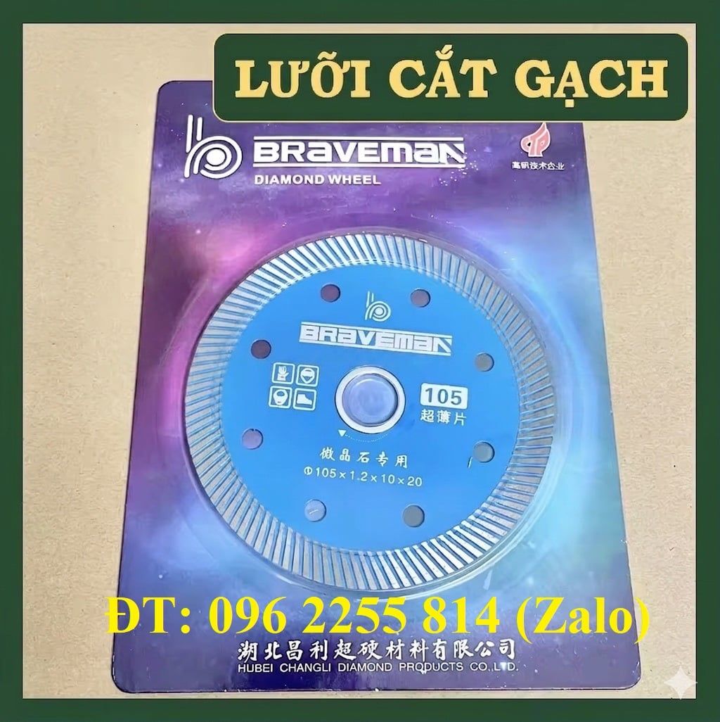 Lưỡi Cắt Gạch Braveman