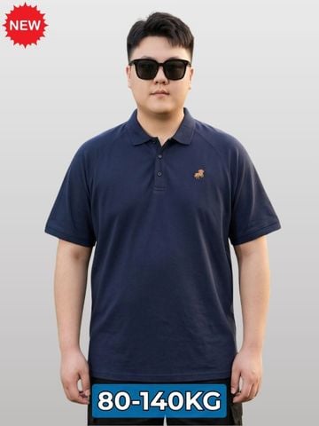 Áo Polo Than Trơn Big Size Nam