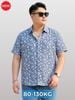Áo Sơ Mi Họa Tiết Lá Big Size Nam