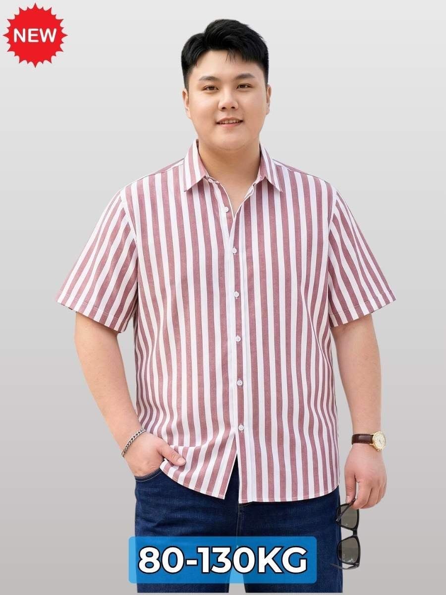 Áo Sơ Mi Sọc Big Size Nam