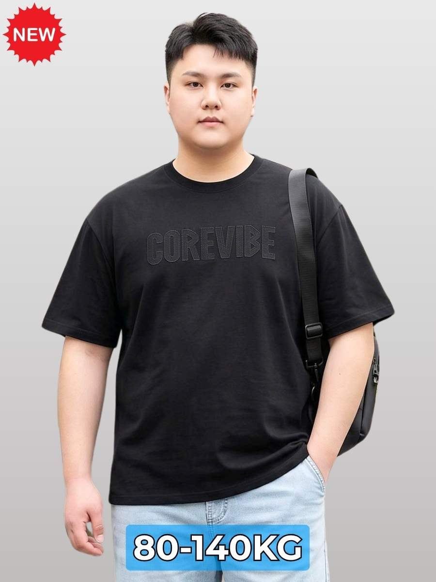 Áo Thun Thêu Chữ Big Size Nam