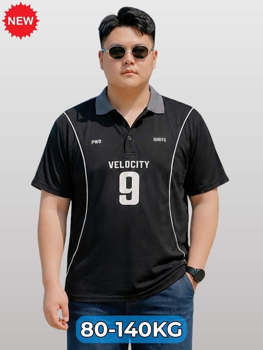 Áo Polo Cổ Xám Big Size Nam